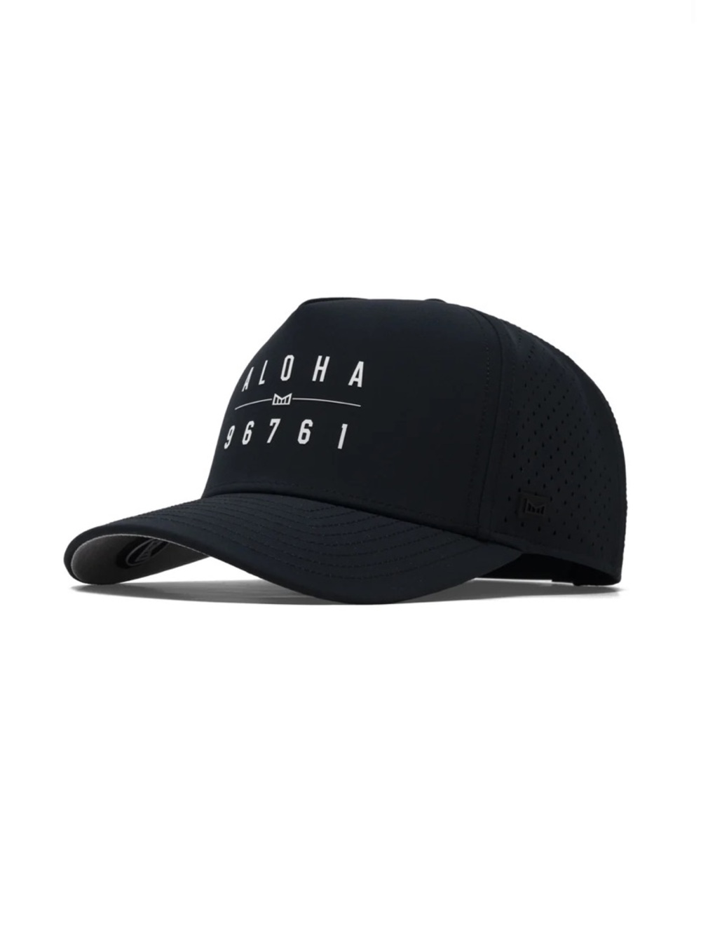 Melin Aloha 96761 Black Performance Trucker Cap
